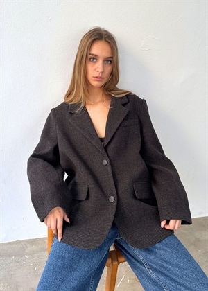 Solvej blazer Multi check Boii Studios 